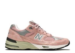 New Balance: Розовые кроссовки  991