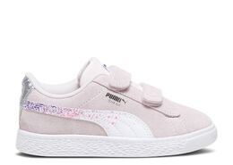 PUMA: Розовые кроссовки  Suede Classic