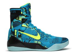 Nike: Синие кроссовки  Kobe 9 Elite