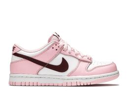 Nike: Розовые кроссовки  Dunk Low