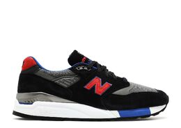 New Balance: Чёрные кроссовки 
