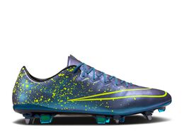 Nike: Синие кроссовки Mercurial