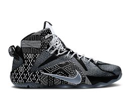 Nike: Чёрные кроссовки  Lebron 12