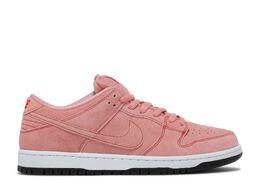 Nike: Розовые кроссовки  Dunk Low