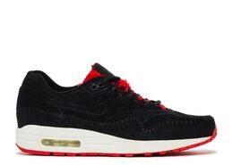 Nike: Чёрные кроссовки  Air Max 1 Premium