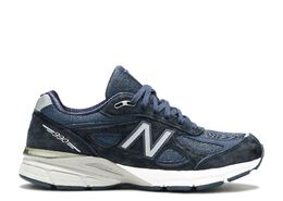 New Balance: Синие кроссовки 