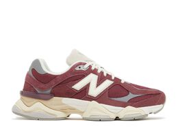 New Balance: Бордовые кроссовки  9060