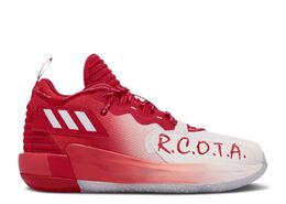 Adidas: Красные кроссовки  Dame 7