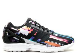 Adidas: Чёрные кроссовки  ZX Flux