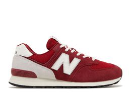 New Balance: Красные кроссовки  574