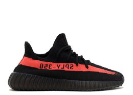 Adidas: Красные кроссовки  Yeezy Boost 350 v2 Red