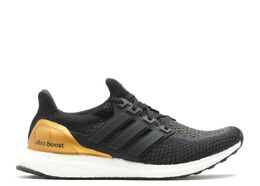 Adidas: Чёрные кроссовки  UltraBoost