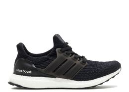 Adidas: Чёрные кроссовки  UltraBoost