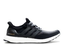 Adidas: Чёрные кроссовки  UltraBoost