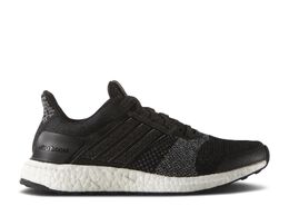 Adidas: Чёрные кроссовки  UltraBoost