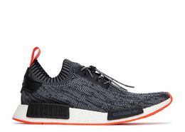 Adidas: Чёрные кроссовки  NMD_R1 Primeknit