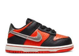 Nike: Красные кроссовки  Dunk Low