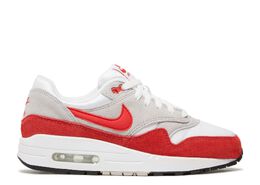 Nike: Красные кроссовки  Air Max 1