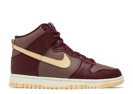 Nike: Красные кроссовки  Dunk High