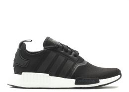 Adidas: Чёрные кроссовки  NMD_R1 J