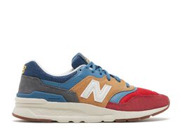 New Balance: Красные кроссовки 997H