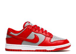 Nike: Красные кроссовки  Dunk Low