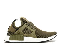 Adidas: Зелёные кроссовки  NMD XR1 Primeknit