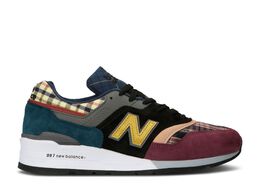 New Balance: Бордовые кроссовки  997