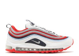 Nike: Красные кроссовки  Air Max 97