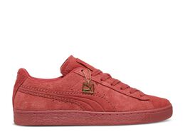 PUMA: Красные кроссовки  Suede