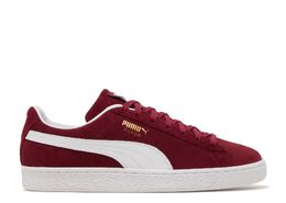 PUMA: Красные кроссовки  Suede