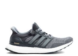 Adidas: Серые кроссовки  UltraBoost