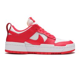 Nike: Красные кроссовки  Dunk Low Disrupt