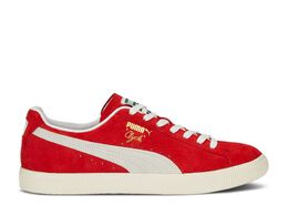 PUMA: Красные кроссовки  Clyde