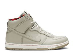 Nike: Серые кроссовки  Dunk High