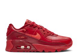 Nike: Красные кроссовки  Air Max 90