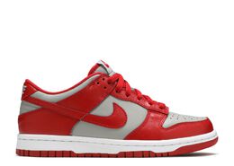 Nike: Красные кроссовки  Dunk Low