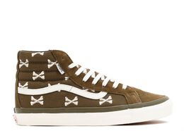 Vans: Зелёные кроссовки  SK8-Hi LX