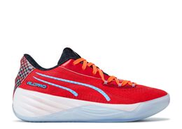 PUMA: Красные кроссовки 