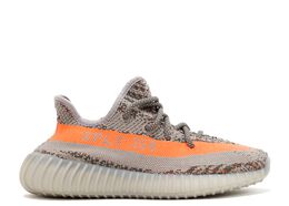 Adidas: Серые кроссовки  Yeezy Boost 350 v2 Beluga