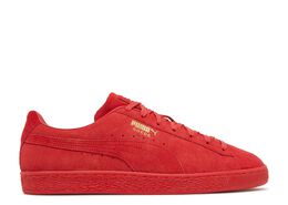 PUMA: Красные кроссовки  Suede