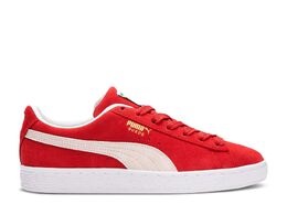 PUMA: Красные кроссовки  Suede Classic