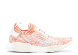 Adidas: Красные кроссовки  NMD_R1 Primeknit