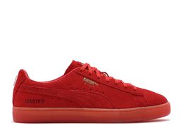 PUMA: Красные кроссовки  Suede