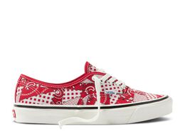 Vans: Красные кроссовки  Authentic 44 DX