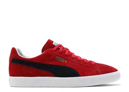 PUMA: Красные кроссовки  Suede