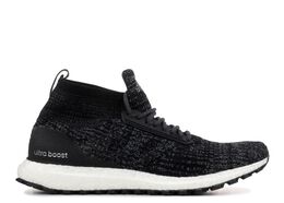 Adidas: Чёрные кроссовки  UltraBoost