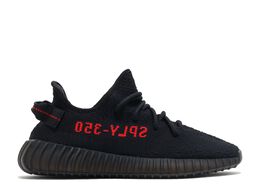 Adidas: Чёрные кроссовки  Yeezy Boost 350 v2