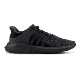 Adidas: Чёрные кроссовки  EQT Support 93/17