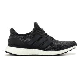 Adidas: Чёрные кроссовки  UltraBoost